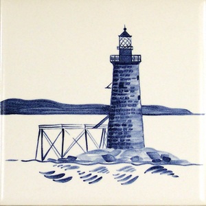 Ram Island Lighthouse tile