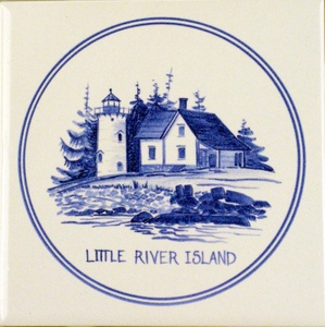 Little River Lighthouse Tile