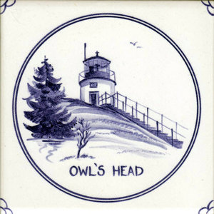 Owl's Head Lighthouse tile