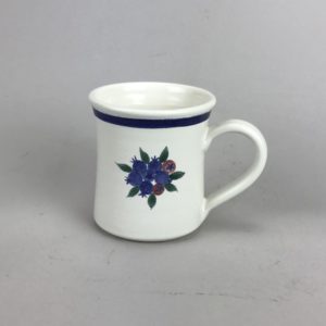 blueberry sm flared mug