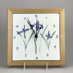 iris 9x9 clock