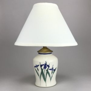 iris lamp and shade