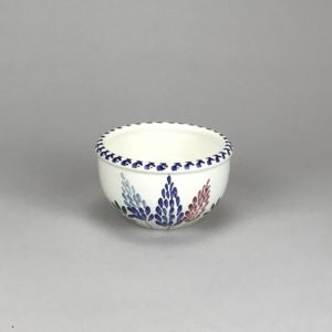 Lupine sm. condiment bowl Maine made pottery