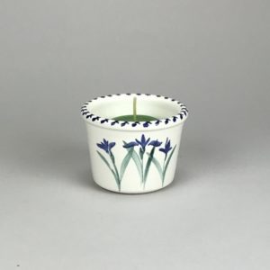 iris candle cup
