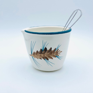 Pine cone small mixing bowl