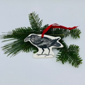 2023 Holiday Ornament Common Raven
